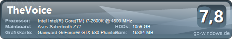 Gamemonster 4.8Ghz