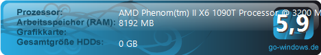 AMD Phenom II X6 Valmir Win7