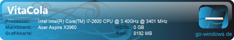 Acer Aspire X3960