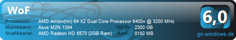 Artikelbild 	 AMD Athlon 64 X2 6400+ Dua