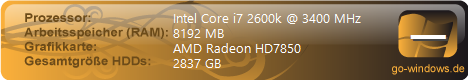 Wohnzimmer PC