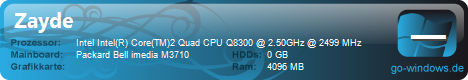 Packard Bell Q8300 iMedia M3710