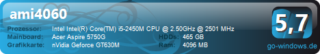 Acer Aspire 5750G