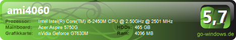 Acer Aspire 5750G