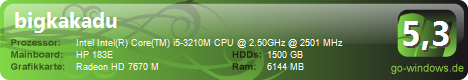HP Pavilion G6