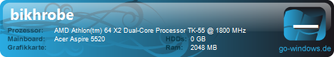 Acer Aspire 5520