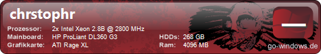 Mein Kraft-Server