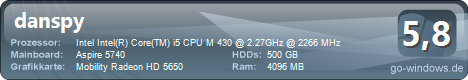 Acer Aspire 5740G