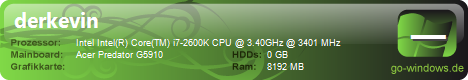 Acer Predator G5910