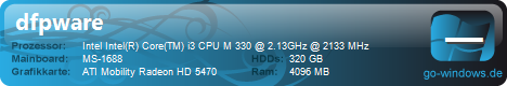 DFPWare's Laptop