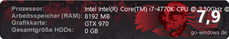 Intel I7 4770k & GTX970 Wasserkühlung Mora 3