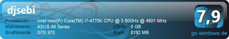Intel I7 4770k & GTX970 Wasserkühlung Mora 3
