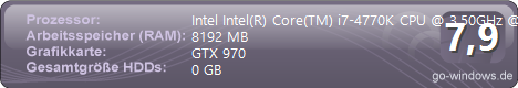Intel I7 4770k & GTX970 Wasserkühlung Mora 3