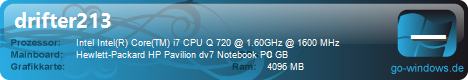 HP Pavilion dv7