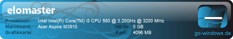Acer Aspire 3910M