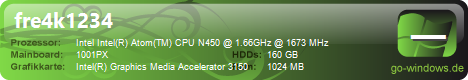 Netbook Acer Eee PC r105