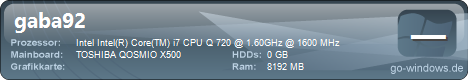 Toshiba Qosmio X500-121