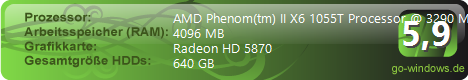 AMD Phenom ii x6 1055t