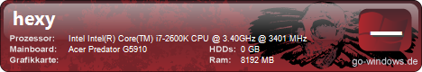 ACER PREDATOR
