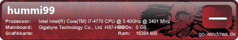 i7 4770 mit neuer gtx 1080