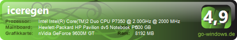 HP Pavilion dv5 1190eg