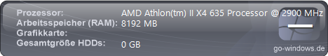 my system