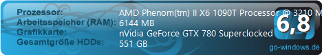 AMD Phenom II x6 1090t