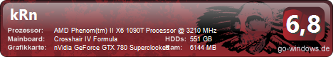AMD Phenom II x6 1090t