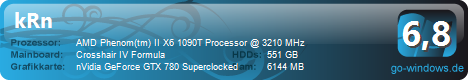 AMD Phenom II x6 1090t