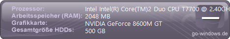 Mein laptop