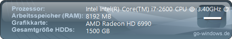 Mein PC: