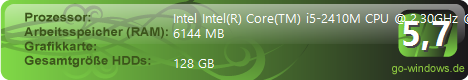Acer Aspire 5750G
