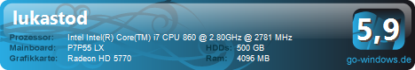 i7, 2xhd5770