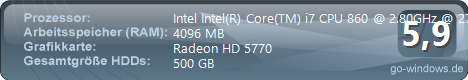 i7, 2xhd5770