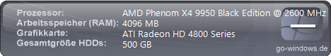 AMD Phenom 9950Quad