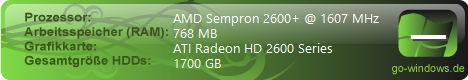 Mein SPEICHER-PC