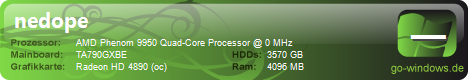 Phenom x4/Hd4890