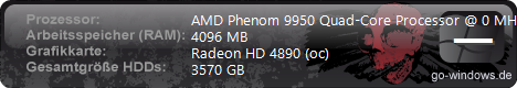 Phenom x4/Hd4890