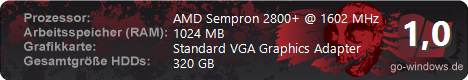 VERSCHROTTET: AMD Sempron 2800+