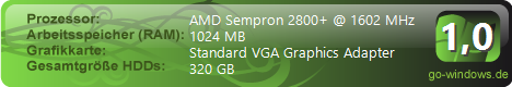 VERSCHROTTET: AMD Sempron 2800+
