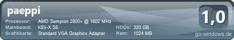 VERSCHROTTET: AMD Sempron 2800+