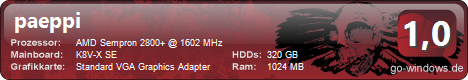 VERSCHROTTET: AMD Sempron 2800+