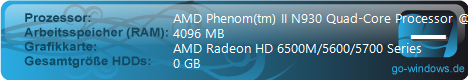 AMD Phenom™ II X4 Mobile
