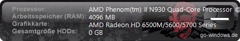 AMD Phenom™ II X4 Mobile