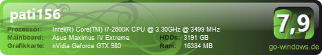 Intel i7 PC