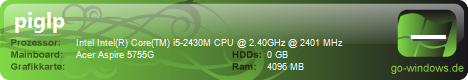 Acer Aspire 5755G
