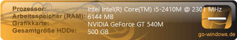 Mein Lappy