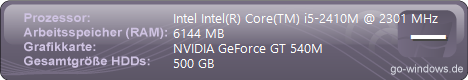 Mein Lappy