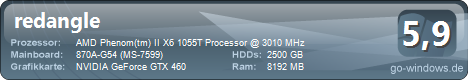X6 - GTX460