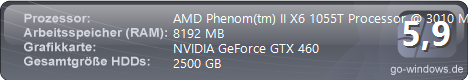 X6 - GTX460